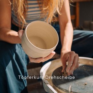 10.10.25 <br>10:00-14:00 Keramik-Kurs an der Drehscheibe